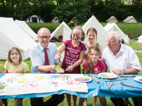 Kinderzeltlager des Kreisjugendamtes Siddinghausen